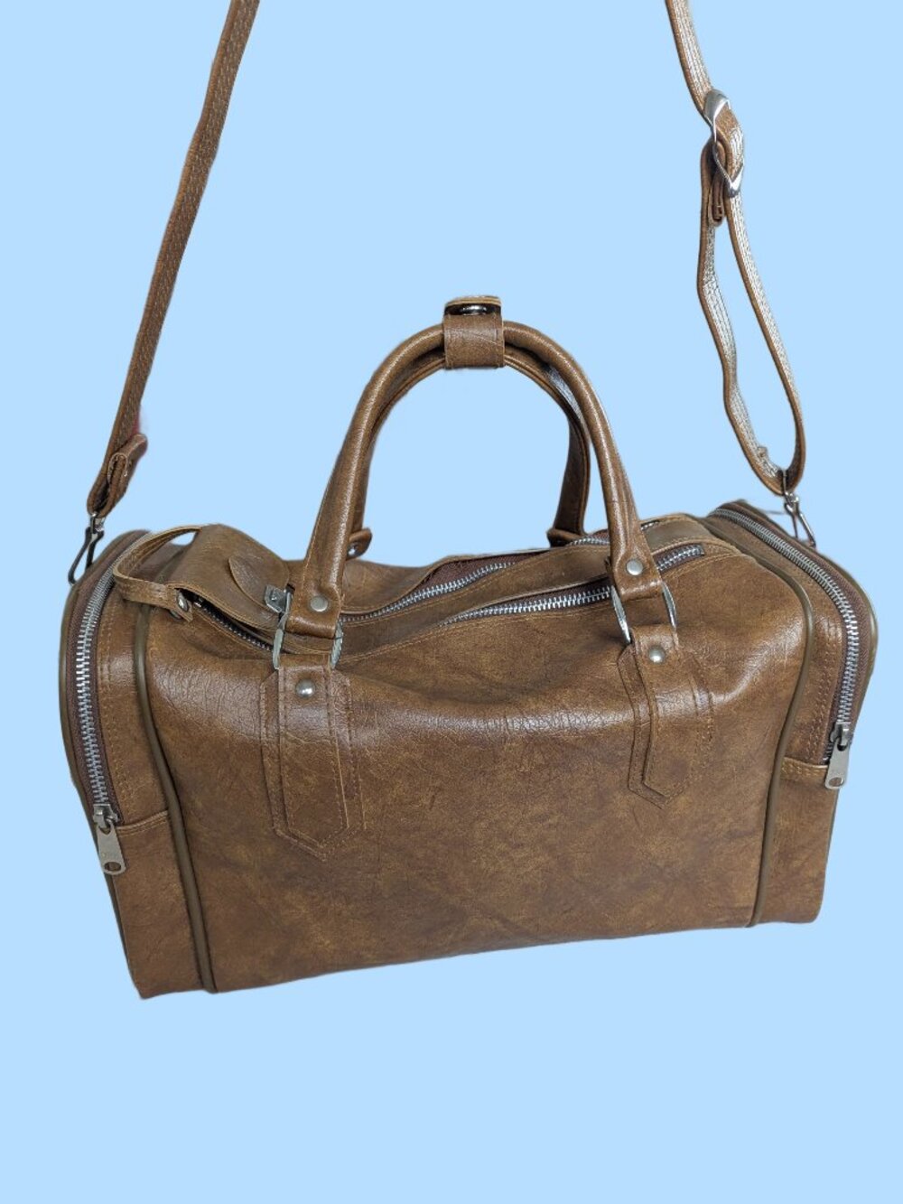 Vintage American Tourister 1970's Carry on bag w adjustable shoulder strap